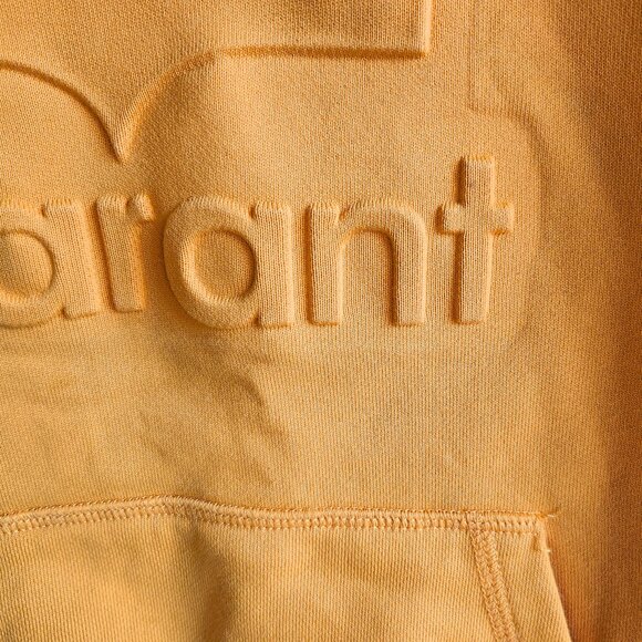 Isabel Marant Oversized Yellow-Orange Hoodie - Fits US S to L - Picture 16 of 16